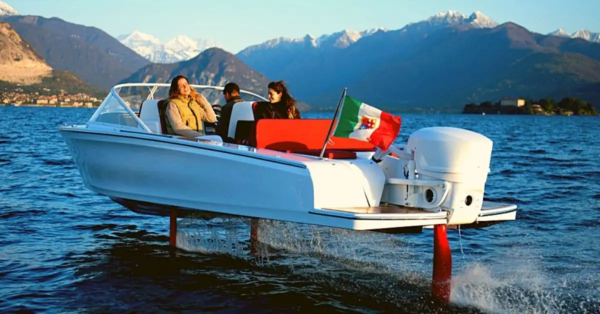 The Worlds First Electric Foil Flying Boat