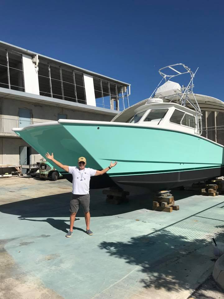 freeman boatworks jimmy buffett delivery