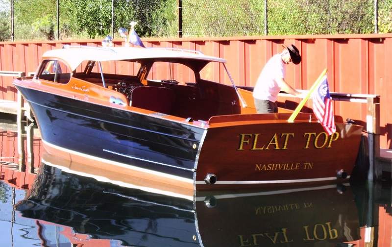 Alan Jackson's Noteworthy Boat Collection, wooden boats, classic, hickman boat works, celebrity, country music star
