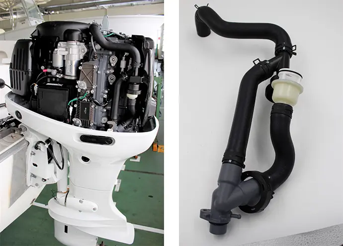 Suzuki Outboards That Collect Microplastic Pieces, off the hook yachts, suzuki outboards, clean ocean project, carbon footprint, save the environment, boating, pollution, boats, yachting, yachts, marine products