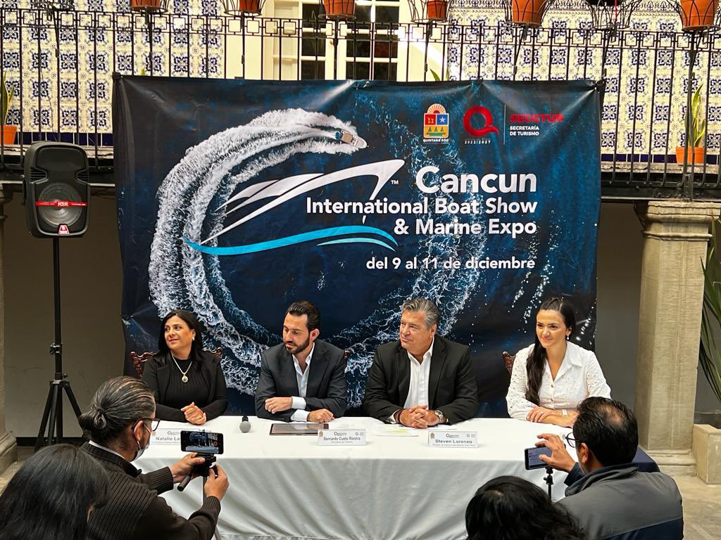 Cancun International Boat Show & Marine Expo, boating, yachting, cancun, mexico, boat show, international, first-ever, economic impact, tourism, nautical tourism, job opportunities, december boat show 