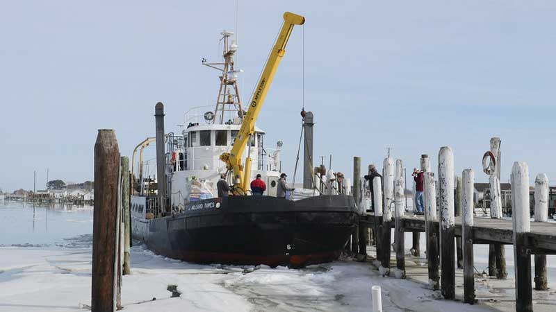 off the hook yachts, georgetown yacht haven, maryland, icebreaker vessel, j millard tawes, icebreaker, north, chesapeake bay, georgetown