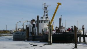 j millard tawes ship, icebreaking vessel, icebreaking ship, maryland, georgetown yacht haven, off the hook yachts