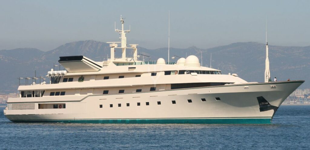 Superyachts Featured in Movies, benetti yachts, james bond, james bond super yachts, president trumps yacht, Kingdom 5KR yacht, never say never again, eight largest superyacht in the world, large superyacht, luxury yacht