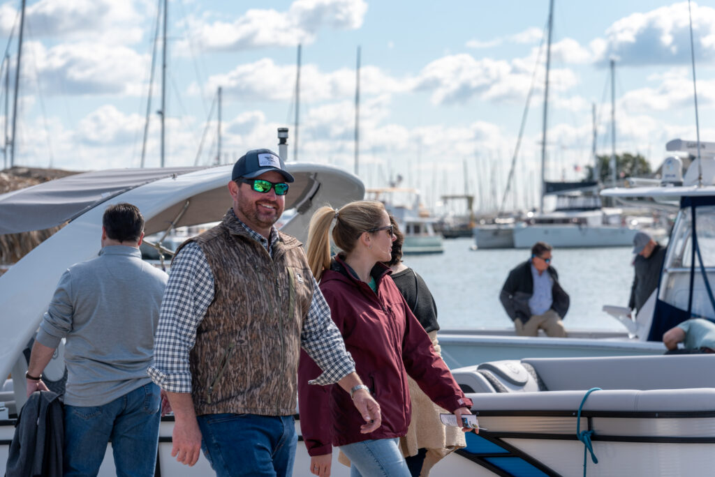 annapolis show, 2023 annapolis boat show, boating, yachting, boats, yachts, boat show, maryland, annapolis maryland, off the hook yachts, nor tech high performance boats,  boat demos, interactive workshops