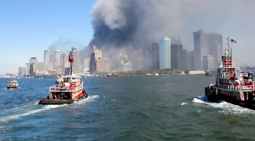 water evacuations of 9/11