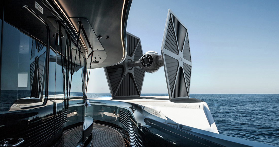 Star Wars Featured in ThirtyC Yacht Design